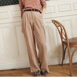 Marine Layer Floral Corduroy Trouser Pants Size 6